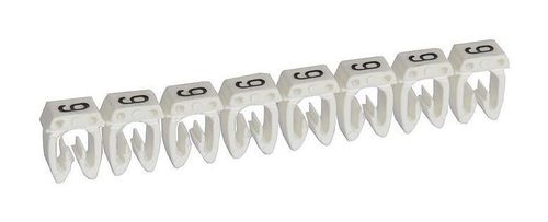 Маркер CAB 3 - для кабеля 4-6 мм² - цифра 9 - белый